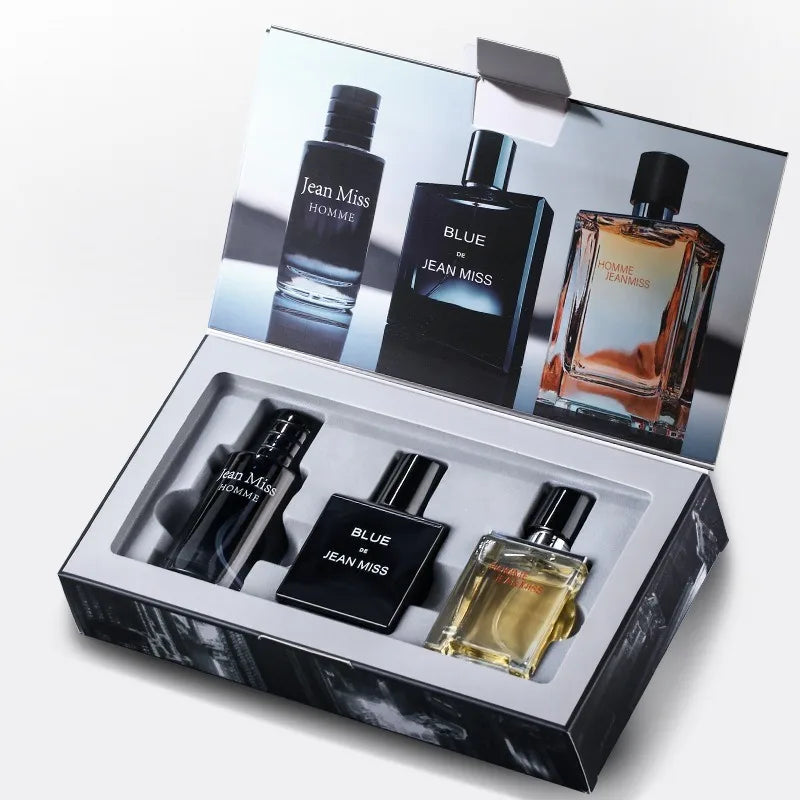 Hot Brand Perfume for Men Women 30ml Body Spray Warm Smell Cologne Natural Perfumes 3 Bottles in a Set