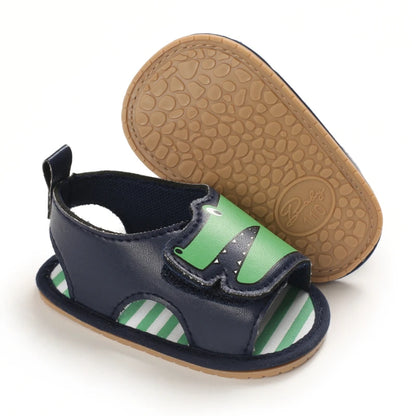 Toddler First Walker Baby Crib Newborn Baby Summer Sandals Infant Boy Girl Shoes Rubber Soft Sole Non-Slip