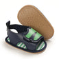 Toddler First Walker Baby Crib Newborn Baby Summer Sandals Infant Boy Girl Shoes Rubber Soft Sole Non-Slip