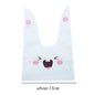 20PCS Kids Birthday Party Decoration Easter Carrot Candy Bag Easter Rabbit Gift Bag Candy Cones Transprant Plastic Bag