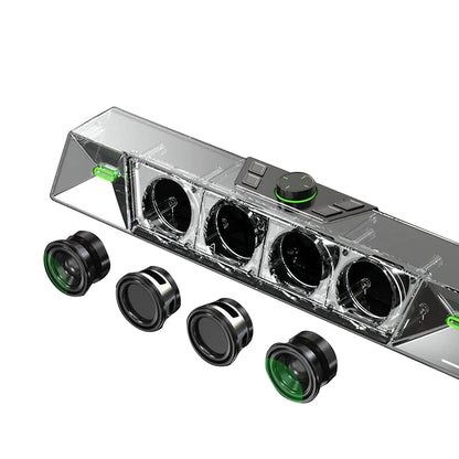 2.1CH Bluetooth Gaming Soundbar With External Independent Subwoofer Small Size Plastic Cabinet