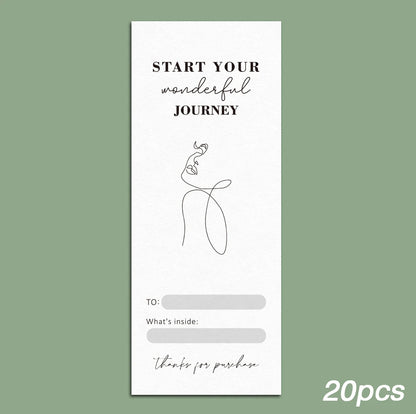 20-50pcs This Package Nice To Meet You Too Sticker Seal Label Thank You Small Business Handmade Merchandise Decoration Stickers