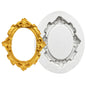 Photo Frame Mirror Silicone Mold Resin Tools Sugarcraft Cupcake Baking Mold Fondant Cake Decorating Tools