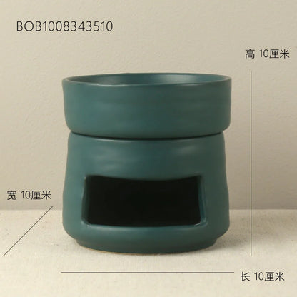 Gifts Modern European-Style Ceramic Aromatherapy Oil Stove Cross-Border Hot-Selling Dry Burning Incense Incense Holders Diffuser