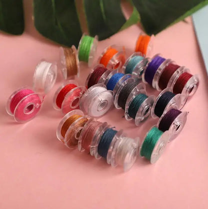 Portable Mini Manual Sewing Machine Portable Mini Travel PP Sewing Box Sewing Kits Set Cloth Fabric Handy Needlework Tool GYH
