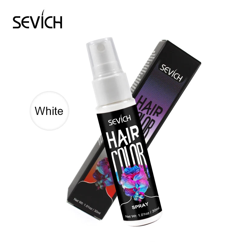 Sevich 8 Colors New Style Hair Color Spray One-Time Hair Color Instant Hair Salon Hair Care Styling Product For Men and Women ﻿