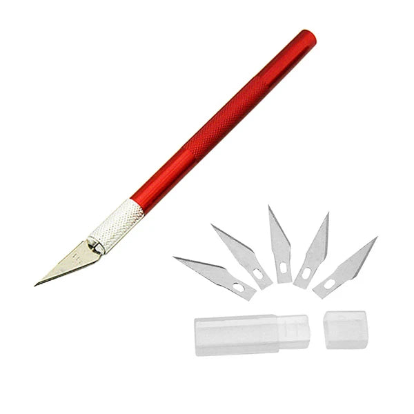 Sculpting Gum Paste Carving Baking Pastry Tools 6pcs Blades Knife Fruit Fondant Cake Decorating Tools
