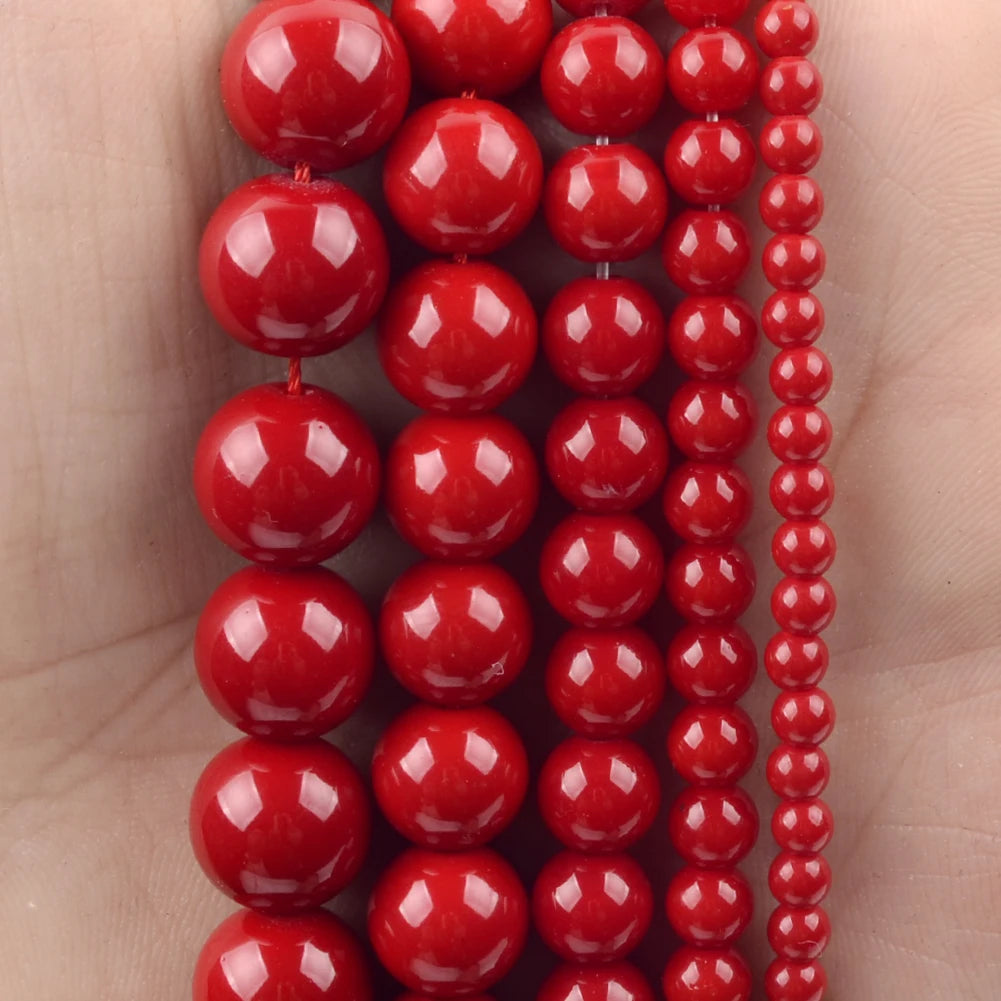 Natural Stone Beads 4-10mm Amethysts Lava Turquoises Agates Jades Garnet Quartzs Beads For Jewelry Making DIY Bracelet Necklace