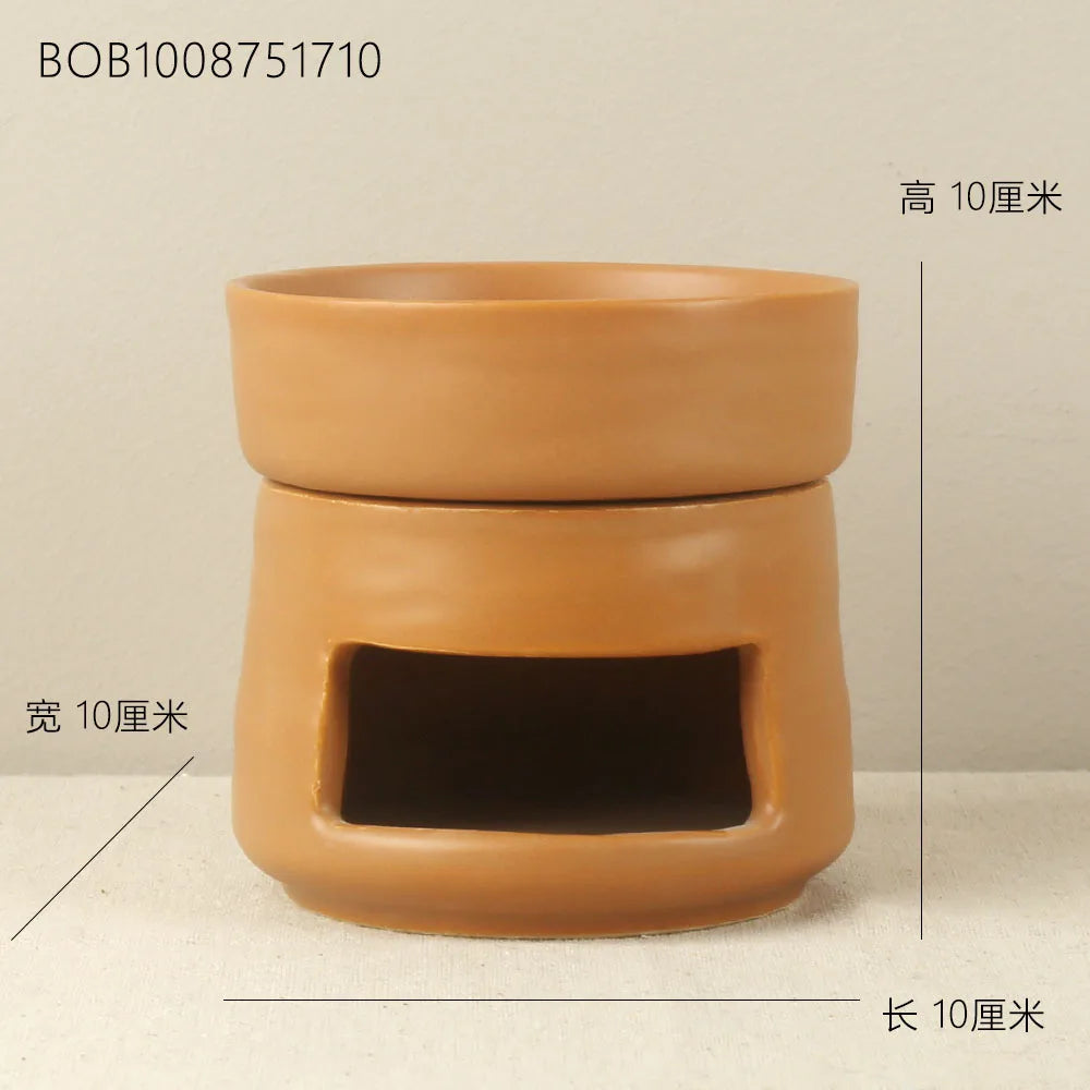 Gifts Modern European-Style Ceramic Aromatherapy Oil Stove Cross-Border Hot-Selling Dry Burning Incense Incense Holders Diffuser