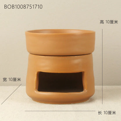 Gifts Modern European-Style Ceramic Aromatherapy Oil Stove Cross-Border Hot-Selling Dry Burning Incense Incense Holders Diffuser