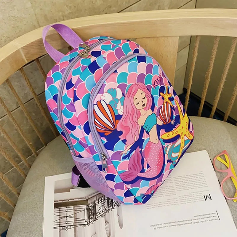 3D Rabbit & Tiger Kids Backpack – Cute Animal School Bag for Kindergarten & Preschool