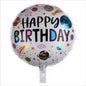 Rainbow Moon & Cloud Cake Gift Box Balloon – 1pc Aluminum Cartoon Birthday Party Decoration