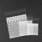 100pcs/lot Translucent Dots Plastic Cookie Packaging Bags Cupcake Wrapper Self Adhesive Bags Birthday Party Wedding Decorations