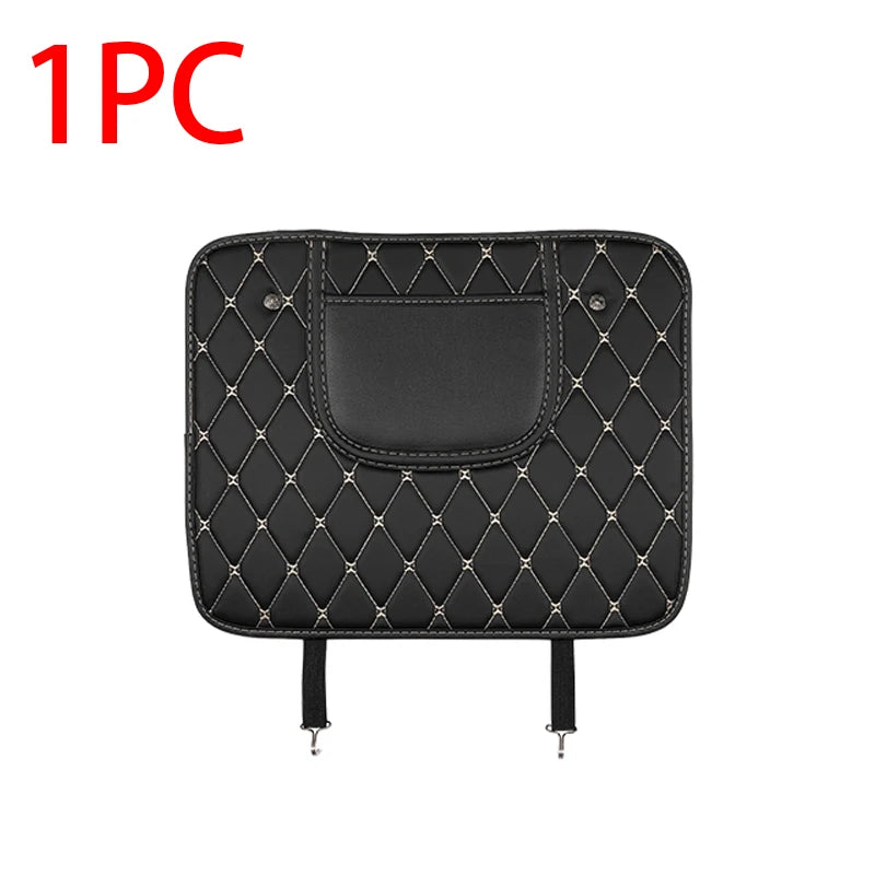 PU Leather Car Seat Back Protector Pad Interior Auto Anti Kick Pads for Kids Child Kick Anti Dirty Protect Mats Auto Accessories