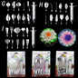 14 style 3D Gelatin Cake  Mold Jelly Art Pudding Flowers Stainless Steel Nozzle Syringe  Needle Kit Cake Decorating Tools