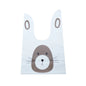 20PCS Kids Birthday Party Decoration Easter Carrot Candy Bag Easter Rabbit Gift Bag Candy Cones Transprant Plastic Bag
