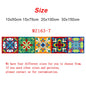 Colorful Pattern Ceramic Tiles Wall Sticker Tables Bathroom Kitchen Home Decor Wall Decals Waterproof Peel & Stick PVC Art Mural
