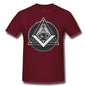Illuminati T Shirt Illuminati T-Shirt Classic Short Sleeves Tee Shirt Graphic 3xl Male Funny 100% Cotton Tshirt
