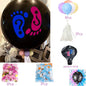 1 Set Giant Boy Or Girl Gender Reveal Black Latex Baby Shower Confetti Ballons