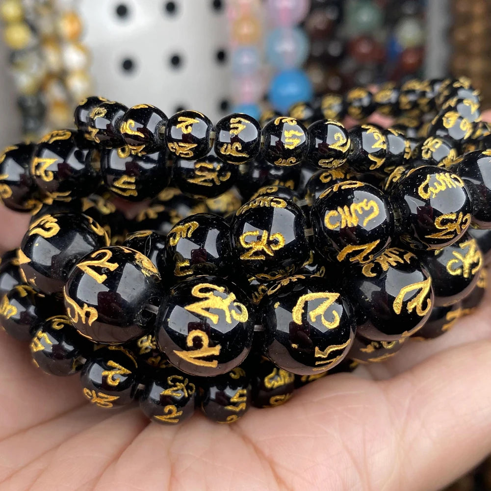 Natural Stone Beads 4-10mm Amethysts Lava Turquoises Agates Jades Garnet Quartzs Beads For Jewelry Making DIY Bracelet Necklace