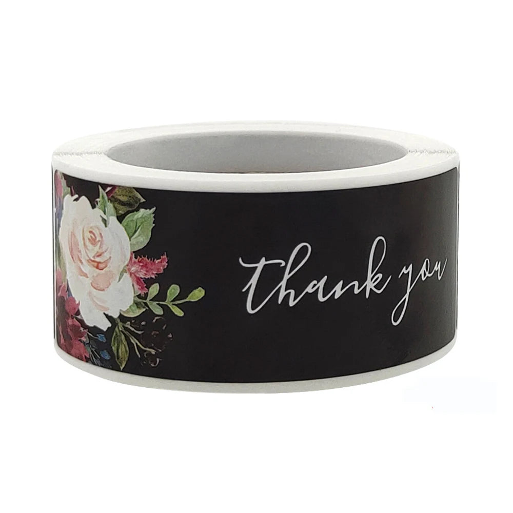 120Pcs Thank You for Your Order Stickers  Labels for Envelope Sealing for Small Business Decor Sticker Stationery Supply