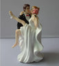 Romantic Bride & Groom Resin Figurine – Wedding Cake Topper for Valentine’s, Engagements & Anniversary Celebrations