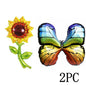 5PC Sunflower Daisy Rose Tulip Helium foil balloons Theme party decoration Mother's valentinesDay wedding Birthday dcorations