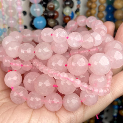 Natural Stone Beads 4-10mm Amethysts Lava Turquoises Agates Jades Garnet Quartzs Beads For Jewelry Making DIY Bracelet Necklace
