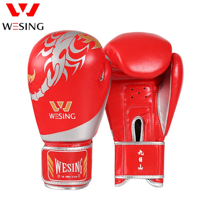 Wesing Boxing Gloves, New Boxing Mitts, Muay Thai Gloves, Guantes de Boxeo, Kickboxing, and Sanda Training Gloves.