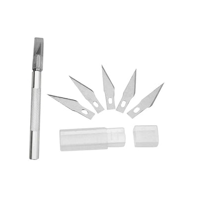 Sculpting Gum Paste Carving Baking Pastry Tools 6pcs Blades Knife Fruit Fondant Cake Decorating Tools