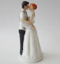 Romantic Bride & Groom Resin Figurine – Wedding Cake Topper for Valentine’s, Engagements & Anniversary Celebrations
