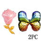 5PC Sunflower Daisy Rose Tulip Helium foil balloons Theme party decoration Mother's valentinesDay wedding Birthday dcorations