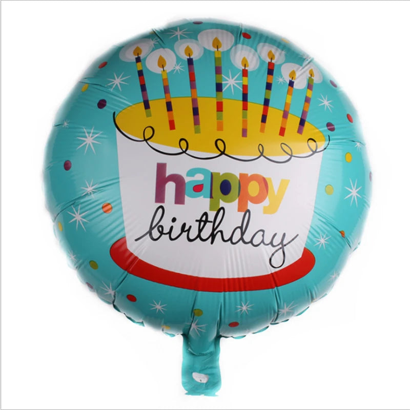 Rainbow Moon & Cloud Cake Gift Box Balloon – 1pc Aluminum Cartoon Birthday Party Decoration