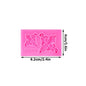 Baroque Style Curlicues Scroll Lace Fondant Silicone Mold Cake Border Decoration Cupcake Top Decoration Mold