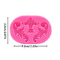 Baroque Style Curlicues Scroll Lace Fondant Silicone Mold Cake Border Decoration Cupcake Top Decoration Mold