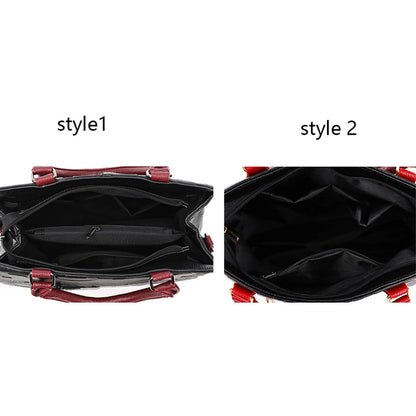 PU Leather Ladies Luxury Designer Large Capacity Shoulder Bag