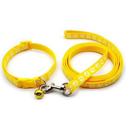 Dog Cat Adjustable Leash  and Collar 24Sets