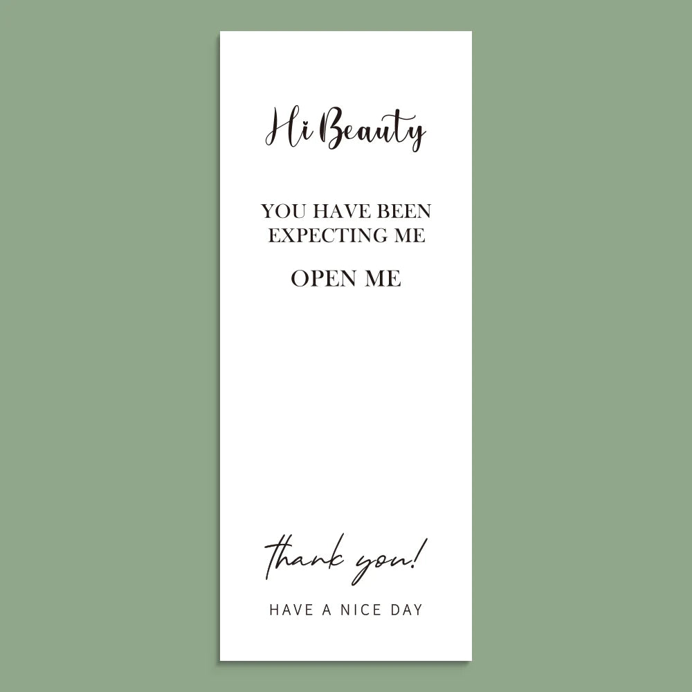 20-50pcs This Package Nice To Meet You Too Sticker Seal Label Thank You Small Business Handmade Merchandise Decoration Stickers