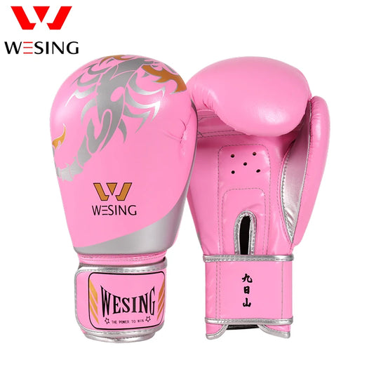 Wesing Boxing Gloves, New Boxing Mitts, Muay Thai Gloves, Guantes de Boxeo, Kickboxing, and Sanda Training Gloves.