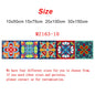Colorful Pattern Ceramic Tiles Wall Sticker Tables Bathroom Kitchen Home Decor Wall Decals Waterproof Peel & Stick PVC Art Mural