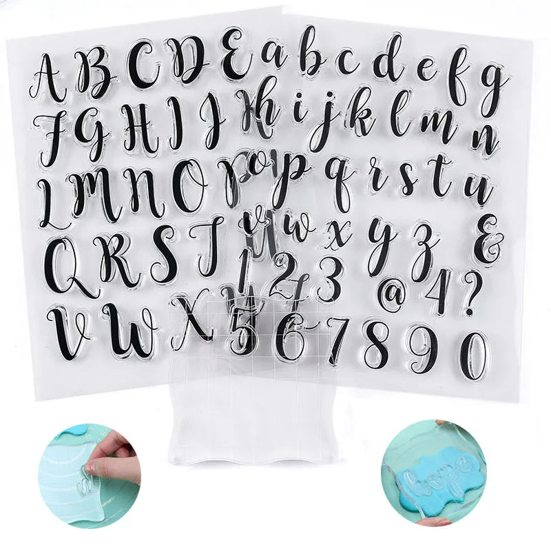 Stamps for Cookies Letters Cake Sweet Letters Stamp Decorating Tools Fondant Embossing DIY Alphabet Cutter Pastry Accessories
