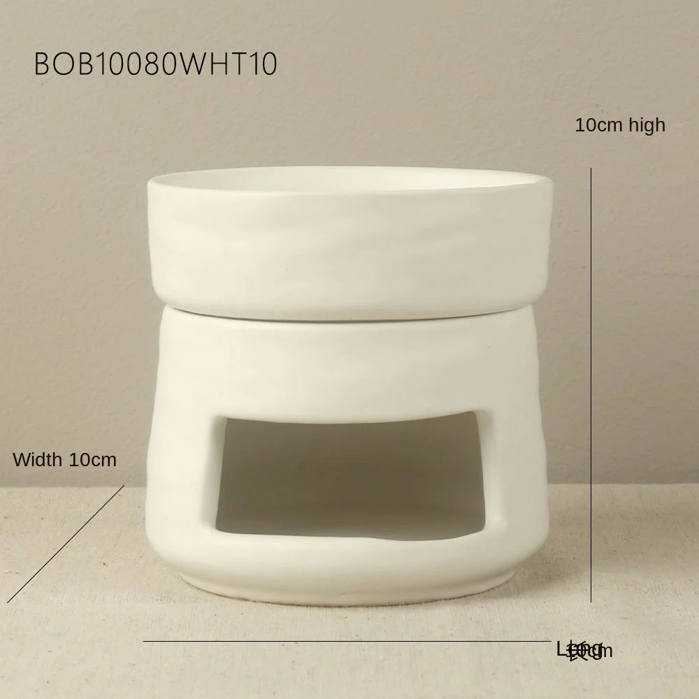 Gifts Modern European-Style Ceramic Aromatherapy Oil Stove Cross-Border Hot-Selling Dry Burning Incense Incense Holders Diffuser