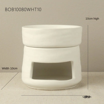 Gifts Modern European-Style Ceramic Aromatherapy Oil Stove Cross-Border Hot-Selling Dry Burning Incense Incense Holders Diffuser