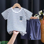 Kids Clothes Set Baby Boy/Girl T-Shirt + Shorts Summer Clothing