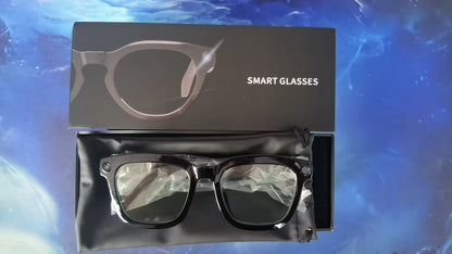 V03 AI Outdoor Smart Glasses Large WIFI Video Recording AI Voice Assistant 800W Camera Smart  Translator Glasses