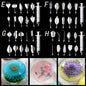 14 style 3D Gelatin Cake  Mold Jelly Art Pudding Flowers Stainless Steel Nozzle Syringe  Needle Kit Cake Decorating Tools
