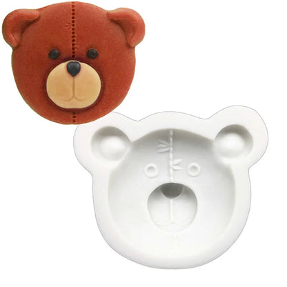 Cute Bear Silicone Sugarcraft Mold Resin Tools Cupcake Baking Mould Fondant Cake Decorating Tools