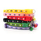 100Pcs Dog Collar With Bells Adjustable
