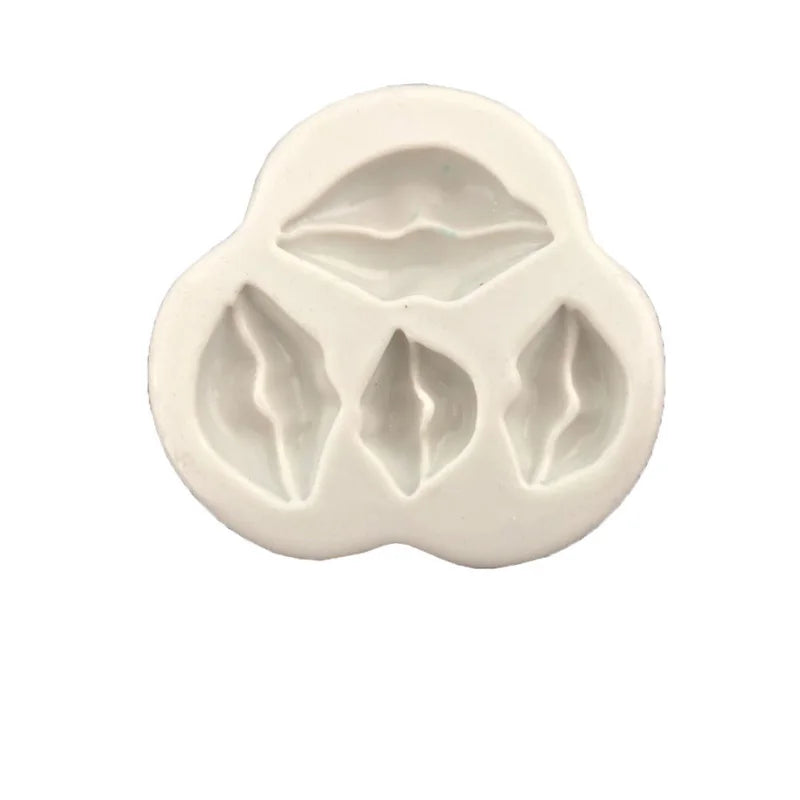 Sexy Lips Silicone Mold Fondant Mould Cake Decorating Tools Chocolate Gumpaste Molds, Sugarcraft, Kitchen Gadgets