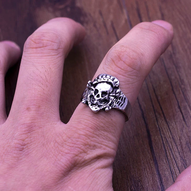Wholesale High Quality 25pcs/lot Skull Skeleton Gothic Biker Rings Top styles Mixed Fashion Jewerly lot